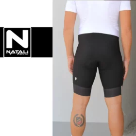 Pantalocino Corto H70 Felpato ciclismo by Natali - Back