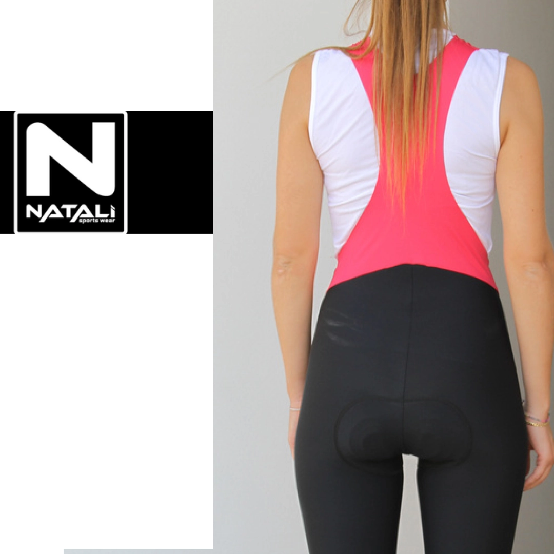 Pantalone 3/4 Estivo Ciclismo - Donna Zuava - By Natali - Back