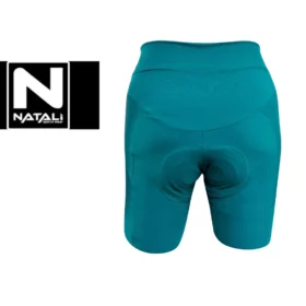 Pantaloncino Superior Lady Ciclismo Celeste Posteriore
