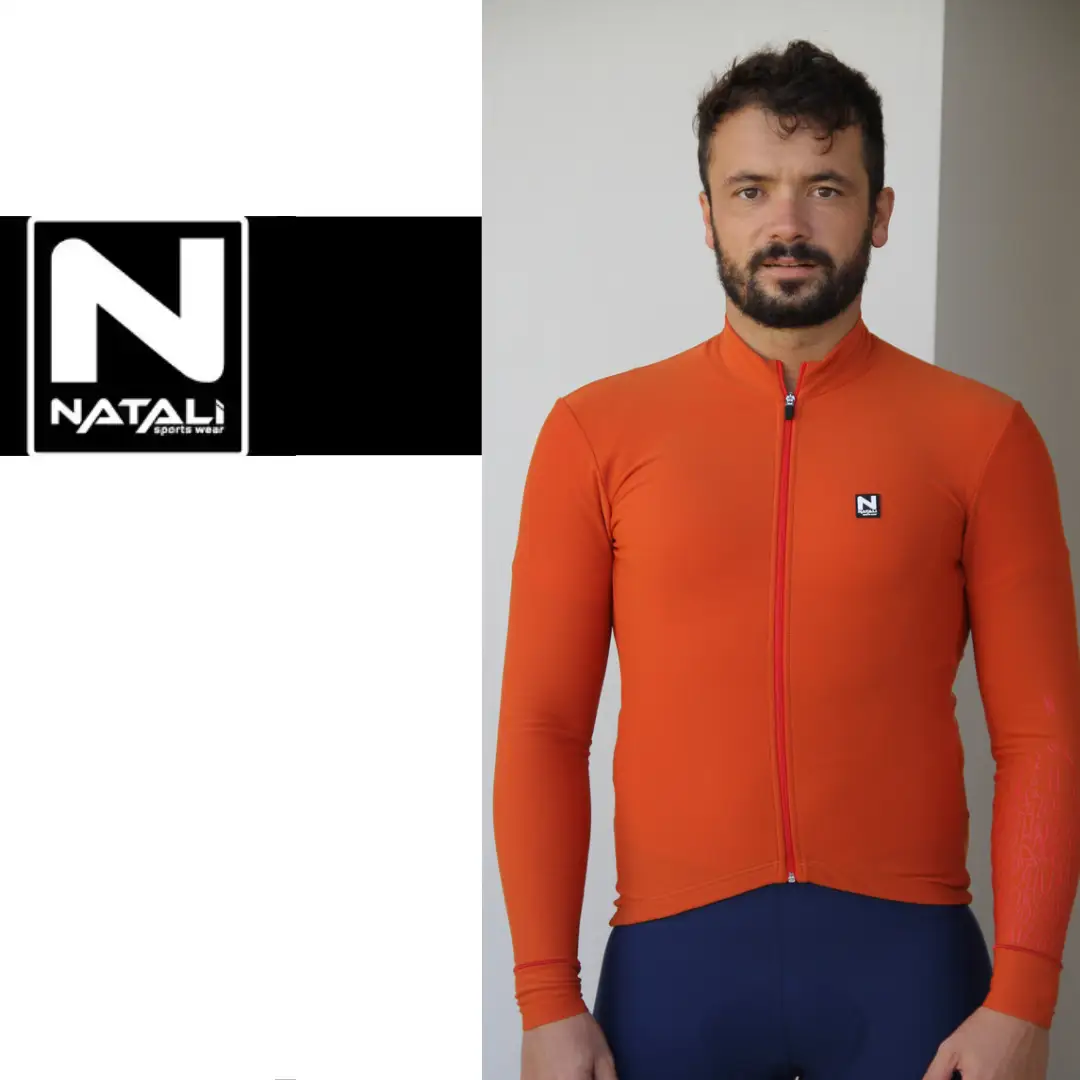 Maglia Ciclismo - Thermo Orange Natali