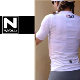 Maglia Estiva White Thiles By Maglificio Natali back